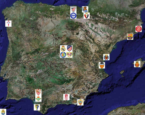 Liga Carte d'Espagne des clubs 2023/2024