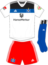 Hambourg SV Maillot Domicile