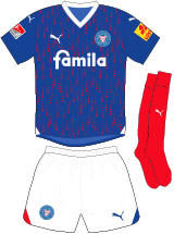 Holstein Kiel Maillot Domicile