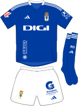 Real Oviedo Maillot Domicile