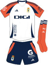 Real Oviedo Maillot Extérieur