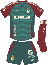 Real Oviedo Maillot Third