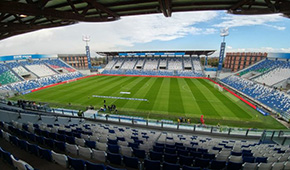 Mapei Stadium Città del Tricolore vu des tribunes