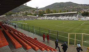Stade Alberto Picco vu des tribunes