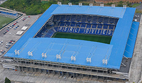 Stade Carlos Tartiere vu du ciel