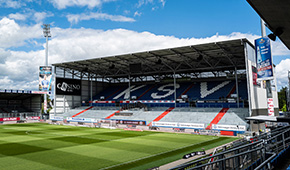 Stade d'Holstein vu des tribunes