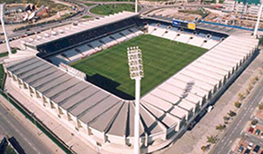 Stade El Sardinero vu du ciel