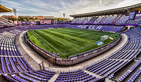 Stade José Zorrilla vu des tribunes