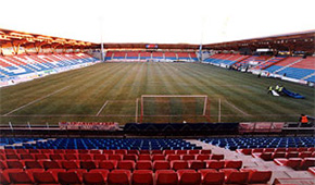 Stade Los Pajaritos vu des tribunes