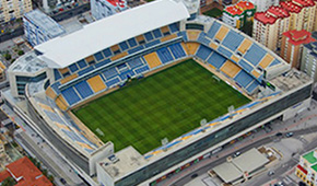 Stade Nuevo Mirandilla vu du ciel
