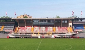 Stade Sandro Cabassi vu des tribunes