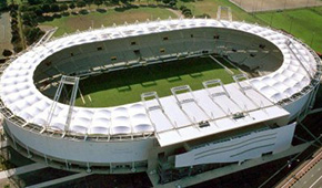 Stadium de Toulouse vu du ciel