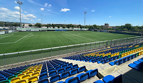 Stade Aldo Olivieri vu des tribunes