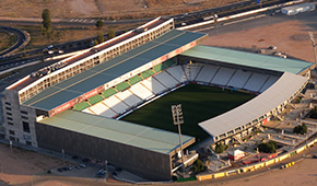 Stade Bahrain Victorious Nuevo Arcangel vu du ciel
