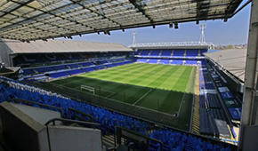 Stade de Portman Road vu des tribunes