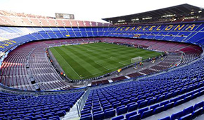 Stade du Camp Nou vu des tribunes