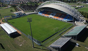 Stade Gabriel Montpied vu du ciel