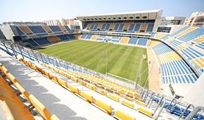 Stade Ramon de Carranza vu des tribunes